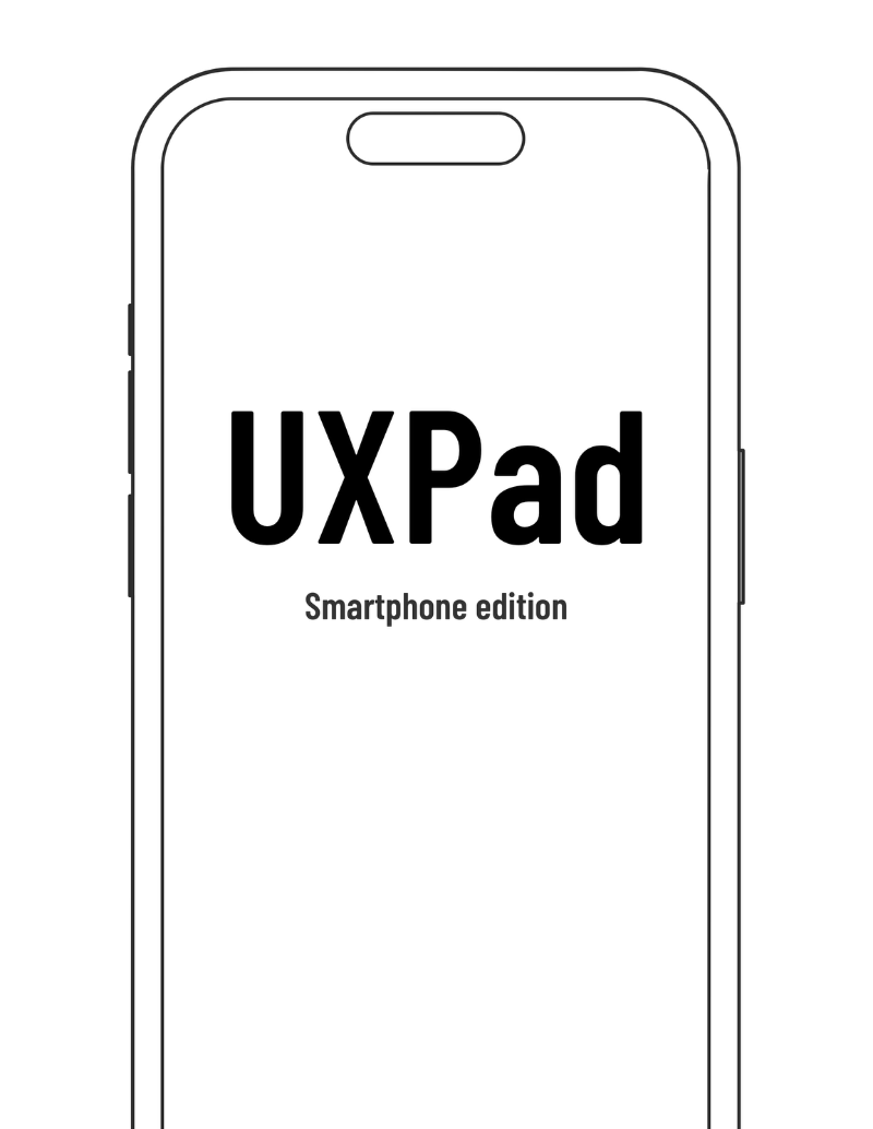 UXPad Smartphone edition: edition title page template