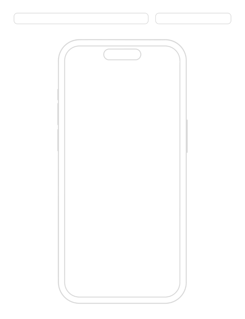 UXPad Smartphone edition: large single screen template